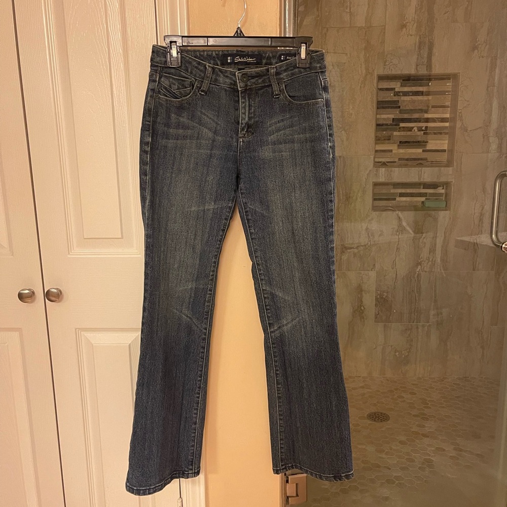Salt Works Classic Blue Flare Jeans